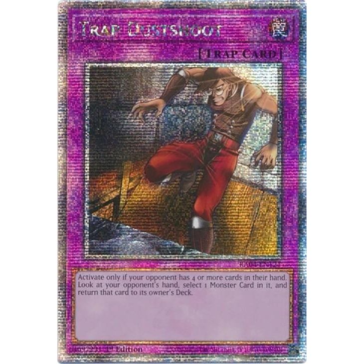 Image for Trap Dustshoot (Quarter Century Secret Rare) (RA04-EN121) - YuGiOh