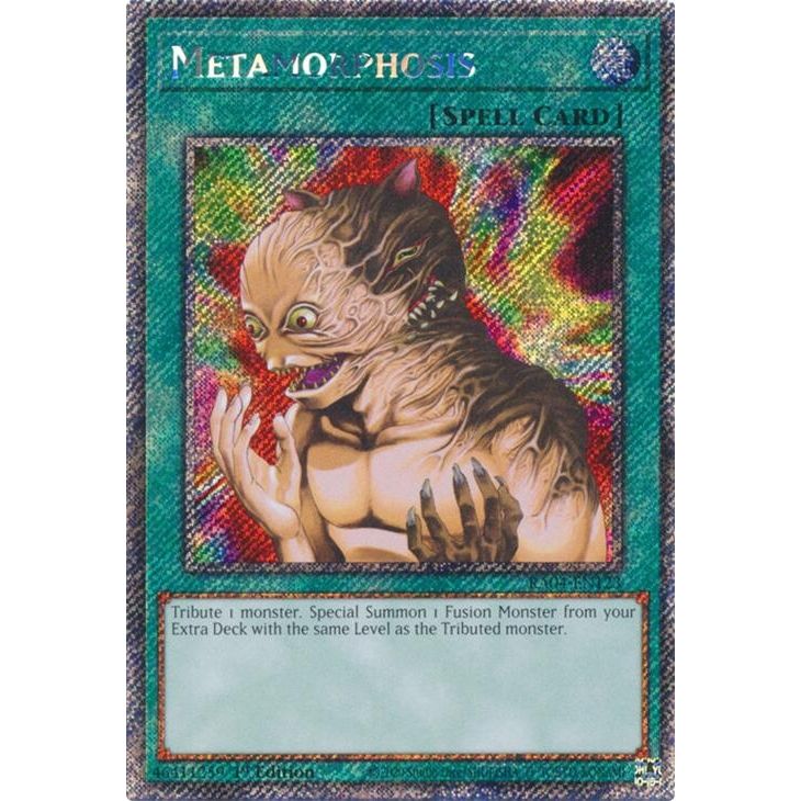 Image for Metamorphosis (Platinum Secret Rare) (RA04-EN123) - YuGiOh