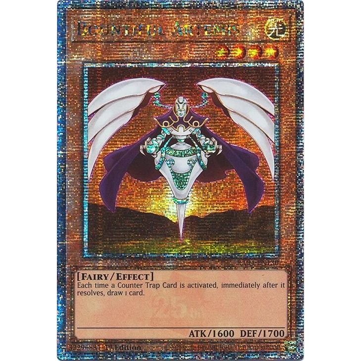 Image for Bountiful Artemis (Quarter Century Secret Rare) (RA04-EN130) - YuGiOh