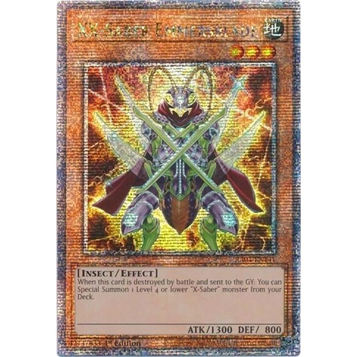Image for XX-Saber Emmersblade (Quarter Century Secret Rare) (RA04-EN141) - YuGiOh