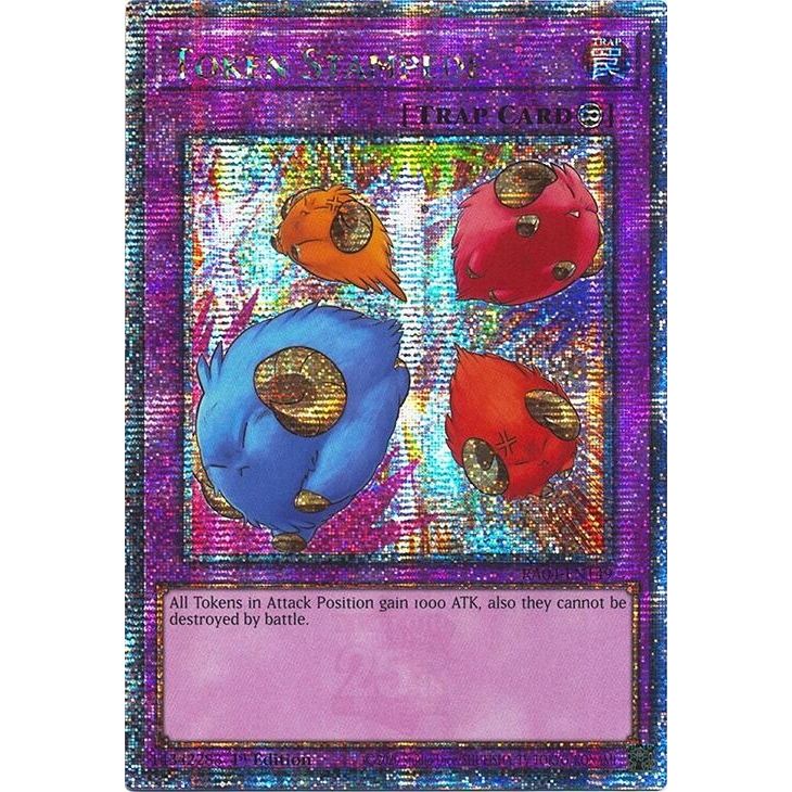 Image for Token Stampede (Quarter Century Secret Rare) (RA04-EN149) - YuGiOh