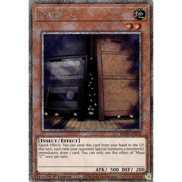 Image for Maxx "C" (Platinum Secret Rare) (RA04-EN150) - YuGiOh