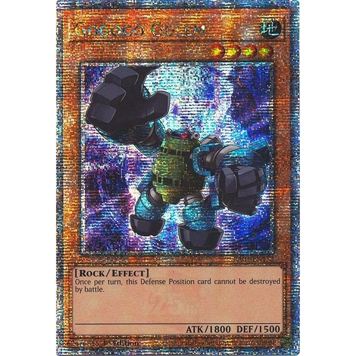 Image for Gogogo Golem (Quarter Century Secret Rare) (RA04-EN152) - YuGiOh