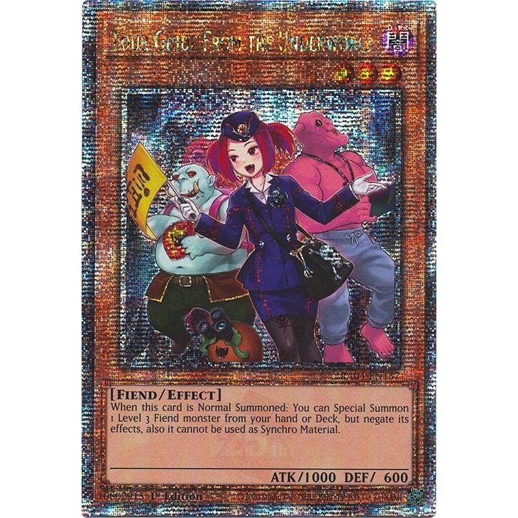 Image for Tour Guide from the Underworld (Alternate Art) (Quarter Century Secret Rare) (RA04-EN157) - YuGiOh