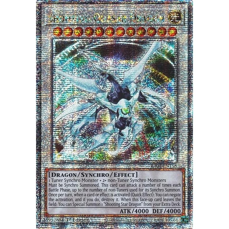 Image for Shooting Quasar Dragon (Quarter Century Secret Rare) (RA04-EN158) - YuGiOh