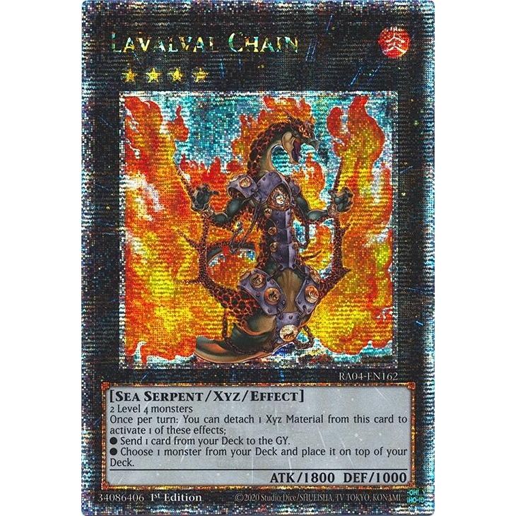 Image for Lavalval Chain (Quarter Century Secret Rare) (RA04-EN162) - YuGiOh