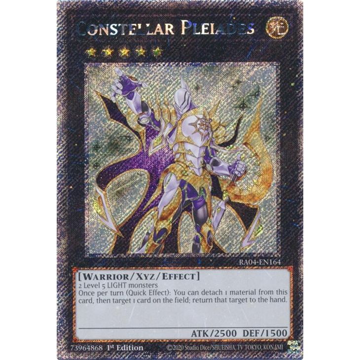 Image for Constellar Pleiades (Platinum Secret Rare) (RA04-EN164) - YuGiOh