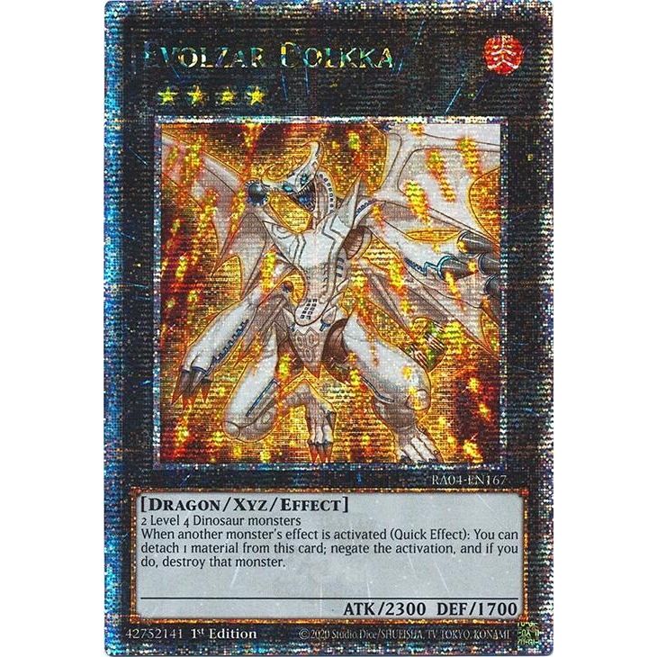 Image for Evolzar Dolkka (Quarter Century Secret Rare) (RA04-EN167) - YuGiOh