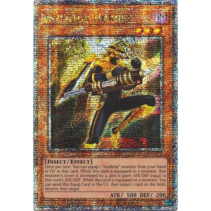Image for Inzektor Hornet (Quarter Century Secret Rare) (RA04-EN171) - YuGiOh