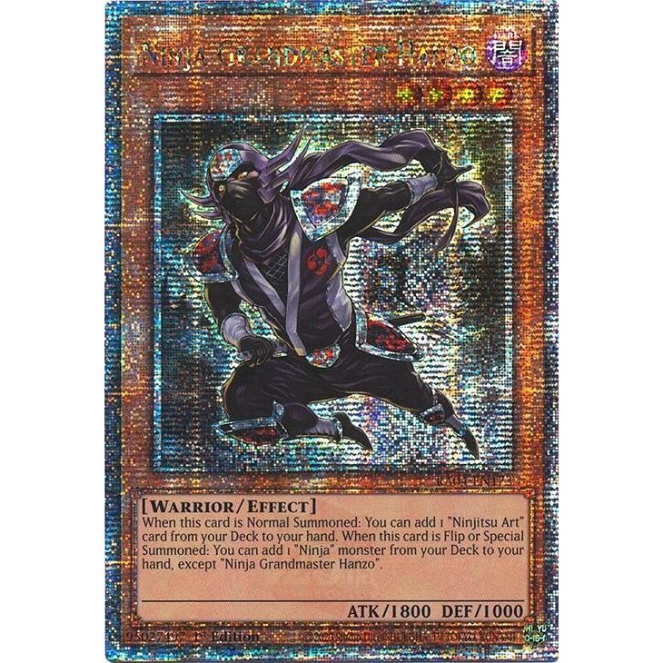 Image for Ninja Grandmaster Hanzo (Quarter Century Secret Rare) (RA04-EN173) - YuGiOh