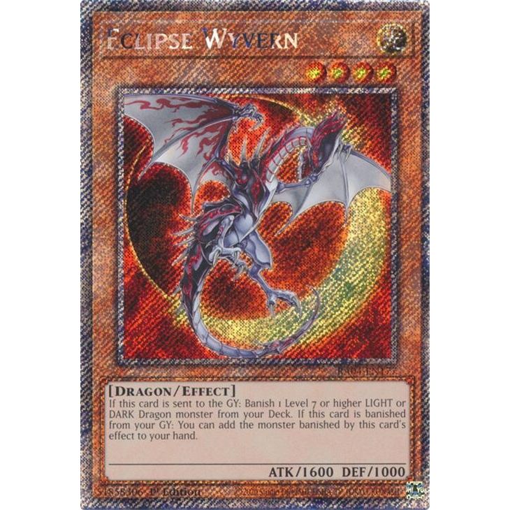 Image for Eclipse Wyvern (Platinum Secret Rare) (RA04-EN177) - YuGiOh