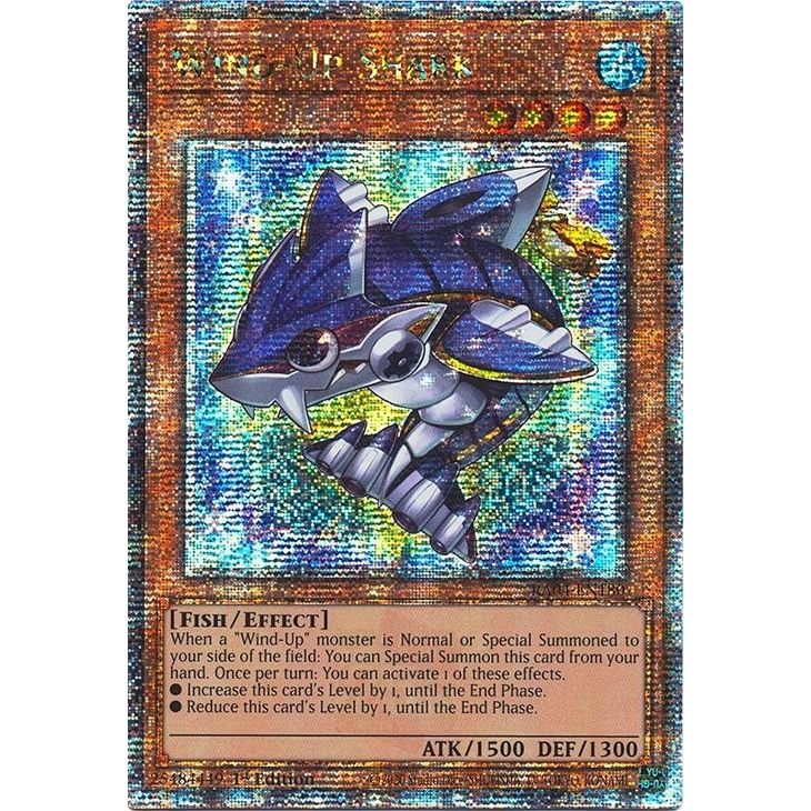 Image for Wind-Up Shark (Quarter Century Secret Rare) (RA04-EN180) - YuGiOh