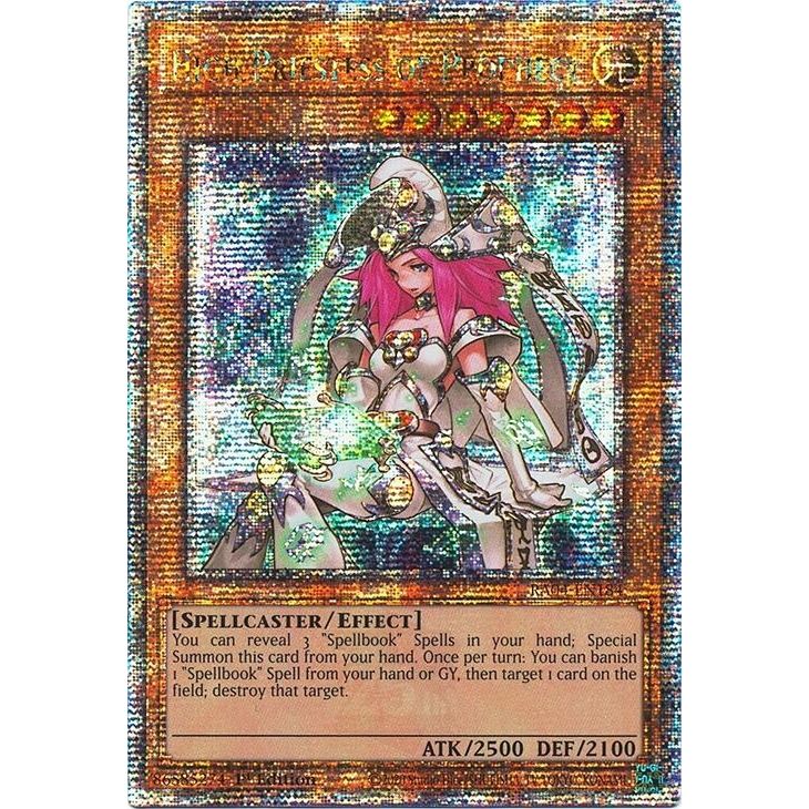 Image for High Priestess of Prophecy (Quarter Century Secret Rare) (RA04-EN184) - YuGiOh
