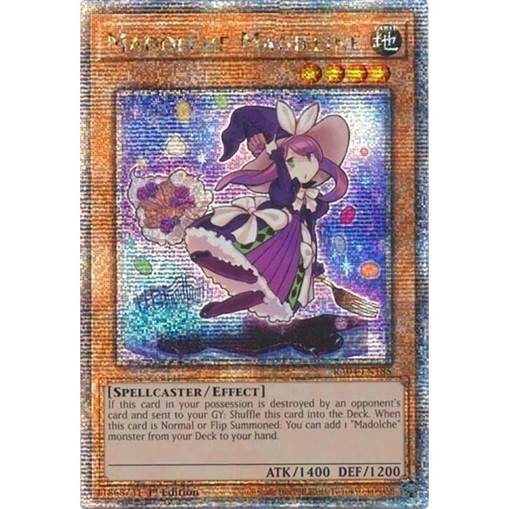 Image for Madolche Magileine (Quarter Century Secret Rare) (RA04-EN185) - YuGiOh