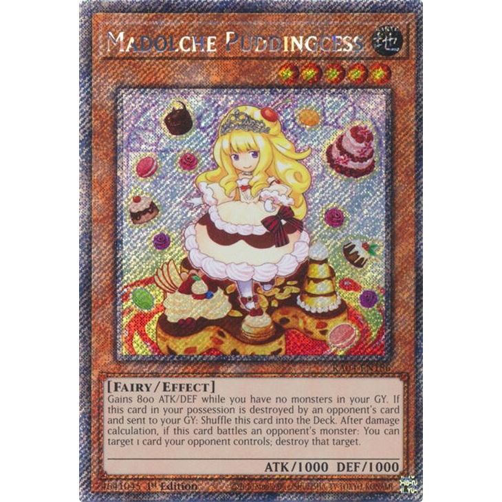 Image for Madolche Puddingcess (Platinum Secret Rare) (RA04-EN186) - YuGiOh