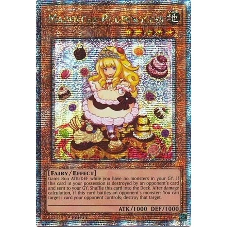 Image for Madolche Puddingcess (Quarter Century Secret Rare) (RA04-EN186) - YuGiOh