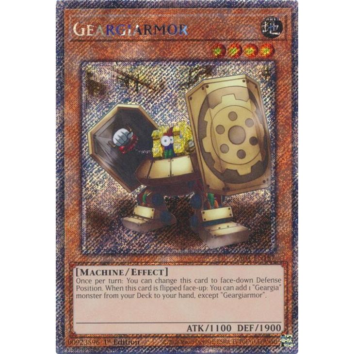 Image for Geargiarmor (Platinum Secret Rare) (RA04-EN187) - YuGiOh