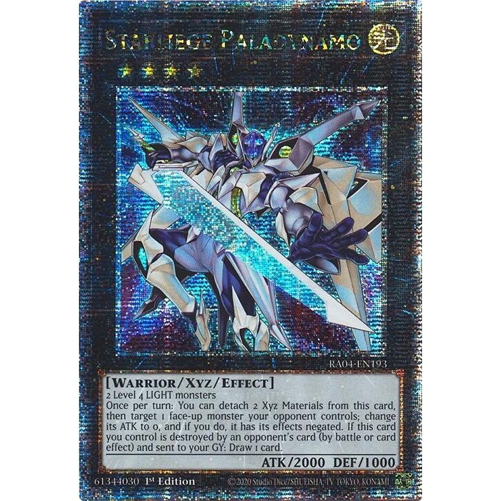 Image for Starliege Paladynamo (Quarter Century Secret Rare) (RA04-EN193) - YuGiOh