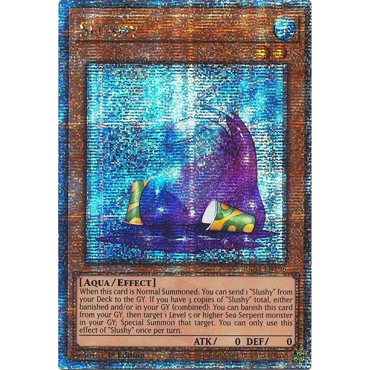 Image for Slushy (Quarter Century Secret Rare) (RA04-EN196) - YuGiOh