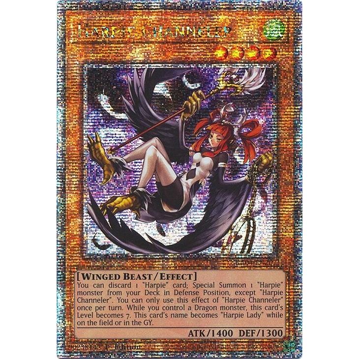 Image for Harpie Channeler (Quarter Century Secret Rare) (RA04-EN207) - YuGiOh