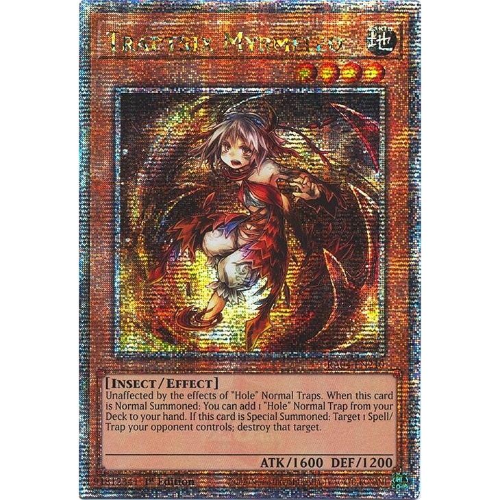 Image for Traptrix Myrmeleo (Quarter Century Secret Rare) (RA04-EN210) - YuGiOh