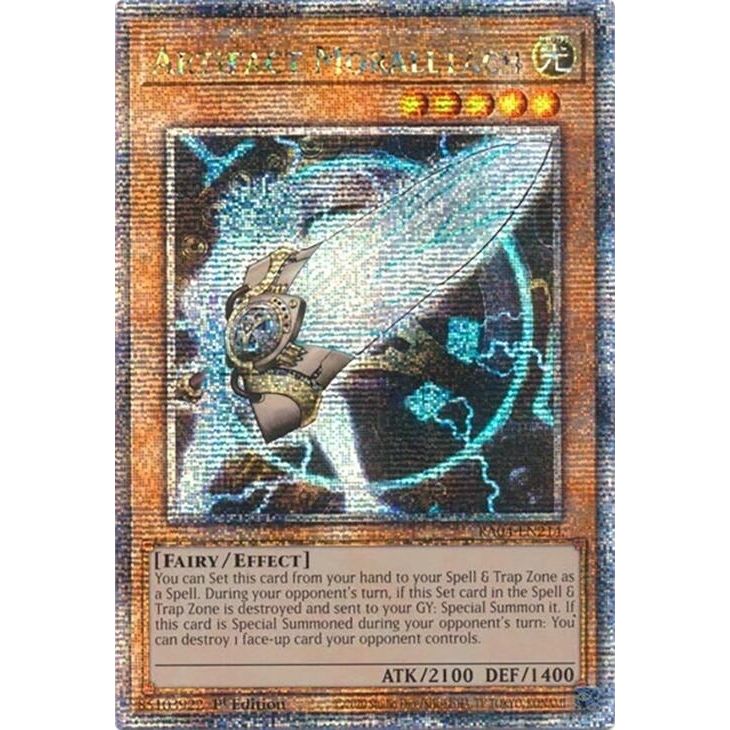 Image for Artifact Moralltach (Quarter Century Secret Rare) (RA04-EN214) - YuGiOh