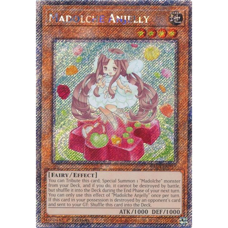 Image for Madolche Anjelly (Platinum Secret Rare) (RA04-EN215) - YuGiOh