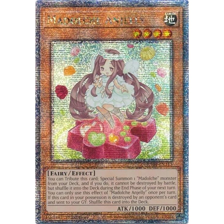 Image for Madolche Anjelly (Quarter Century Secret Rare) (RA04-EN215) - YuGiOh