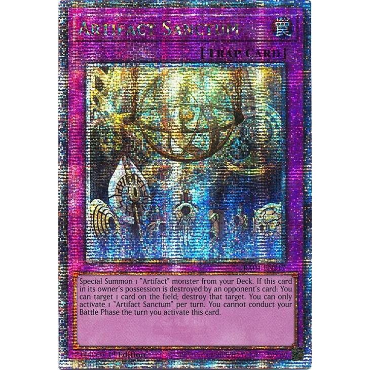 Image for Artifact Sanctum (Quarter Century Secret Rare) (RA04-EN217) - YuGiOh