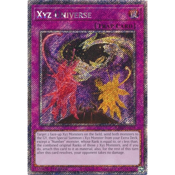 Image for Xyz Universe (Platinum Secret Rare) (RA04-EN218) - YuGiOh