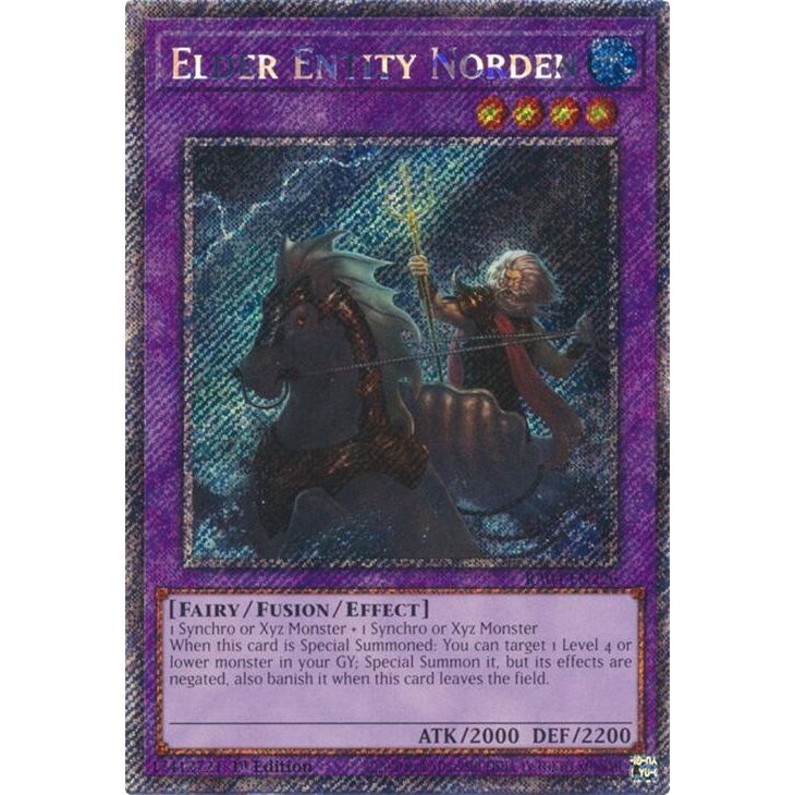 Image for Elder Entity Norden (Platinum Secret Rare) (RA04-EN226) - YuGiOh