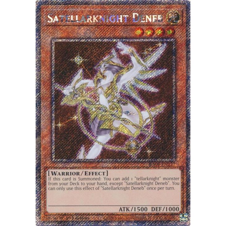Image for Satellarknight Deneb (Platinum Secret Rare) (RA04-EN227) - YuGiOh