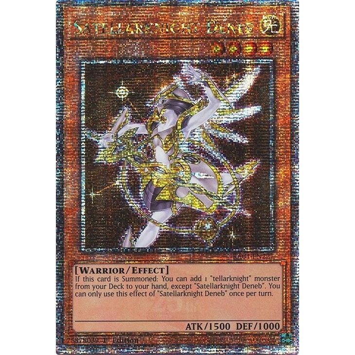 Image for Satellarknight Deneb (Quarter Century Secret Rare) (RA04-EN227) - YuGiOh