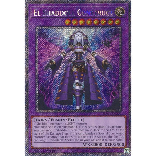 Image for El Shaddoll Construct (Platinum Secret Rare) (RA04-EN229) - YuGiOh