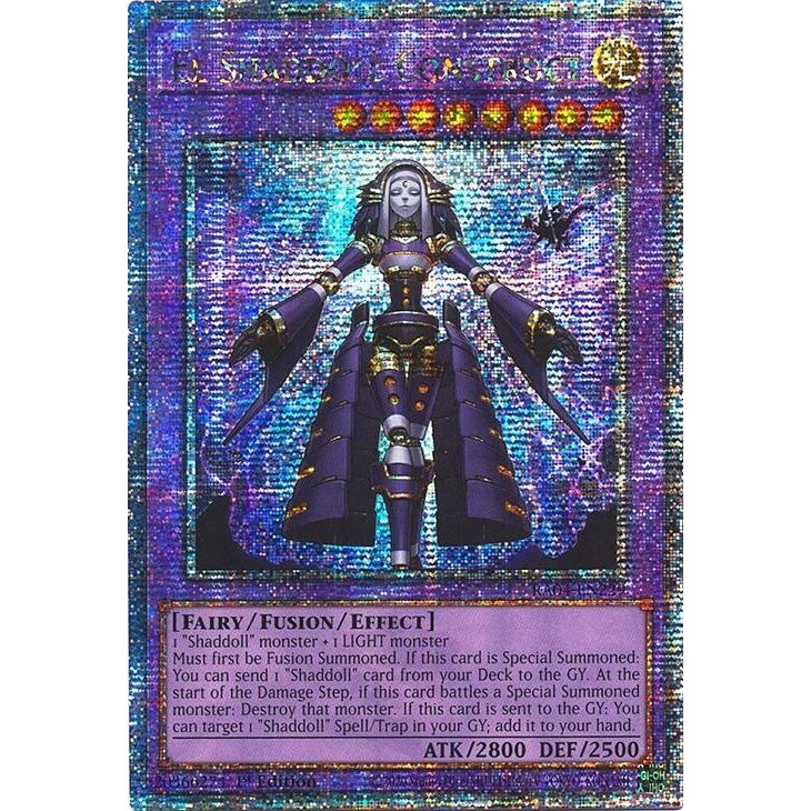 Image for El Shaddoll Construct (Quarter Century Secret Rare) (RA04-EN229) - YuGiOh