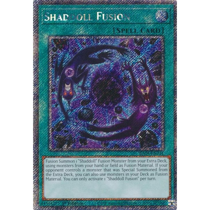 Image for Shaddoll Fusion (Platinum Secret Rare) (RA04-EN231) - YuGiOh