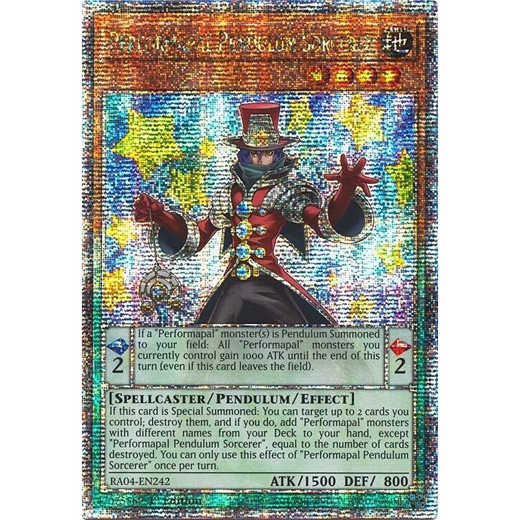 Image for Performapal Pendulum Sorcerer (Quarter Century Secret Rare) (RA04-EN242) - YuGiOh