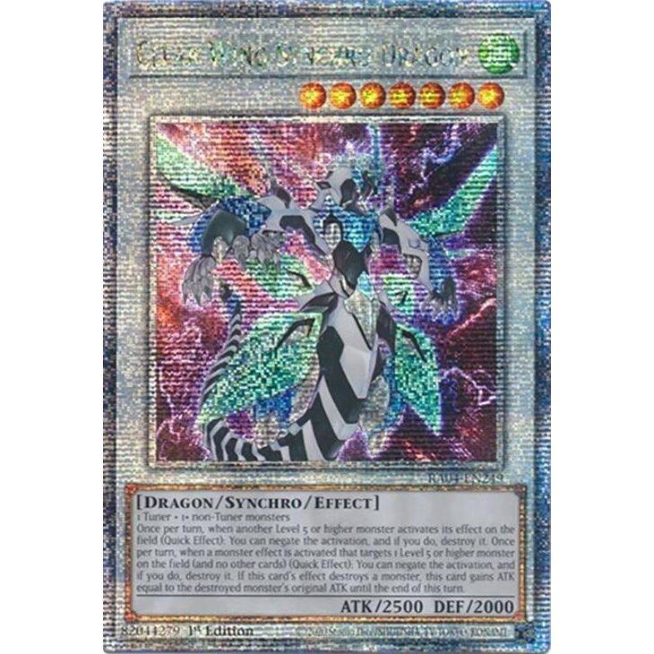 Image for Clear Wing Synchro Dragon (Quarter Century Secret Rare) (RA04-EN249) - YuGiOh