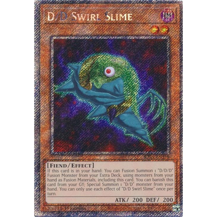 Image for D/D Swirl Slime (Platinum Secret Rare) (RA04-EN258) - YuGiOh