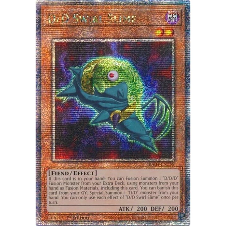 Image for D/D Swirl Slime (Quarter Century Secret Rare) (RA04-EN258) - YuGiOh