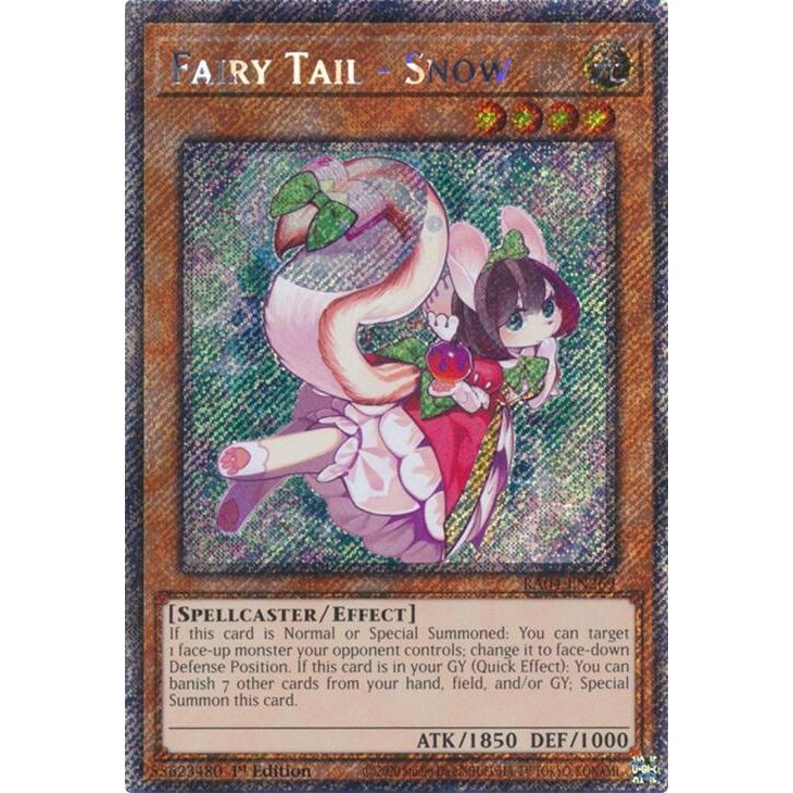 Image for Fairy Tail - Snow (Platinum Secret Rare) (RA04-EN269) - YuGiOh