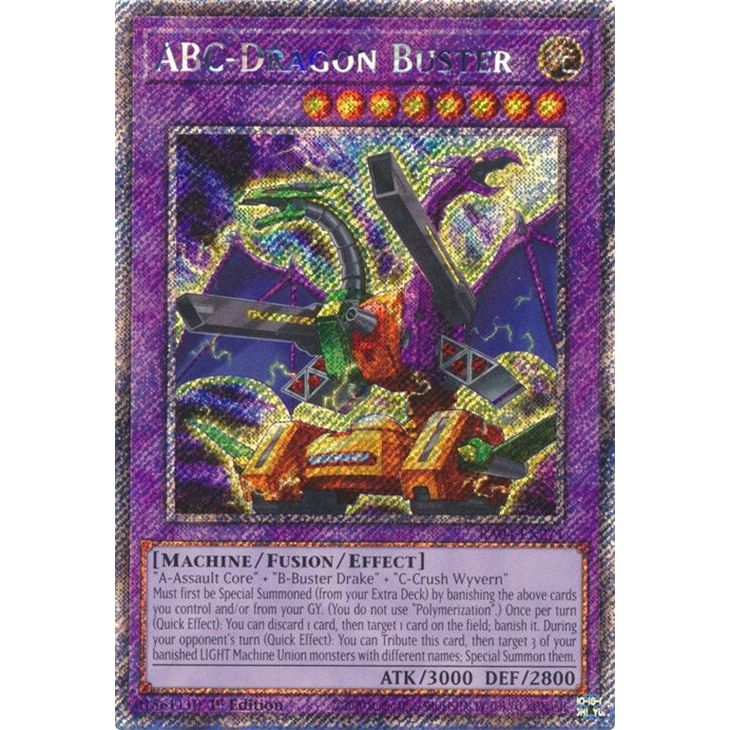 Image for ABC-Dragon Buster (Platinum Secret Rare) (RA04-EN271) - YuGiOh