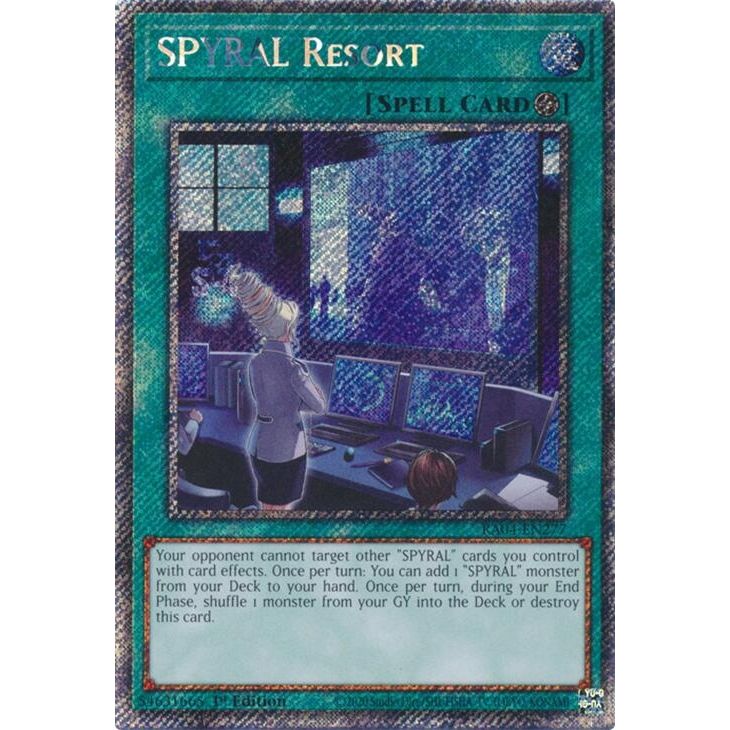 Image for SPYRAL Resort (Platinum Secret Rare) (RA04-EN277) - YuGiOh