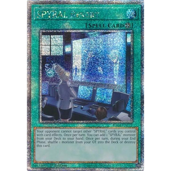 Image for SPYRAL Resort (Quarter Century Secret Rare) (RA04-EN277) - YuGiOh