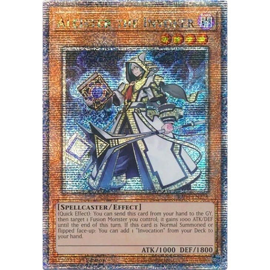 Image for Aleister the Invoker (Quarter Century Secret Rare) (RA04-EN278) - YuGiOh