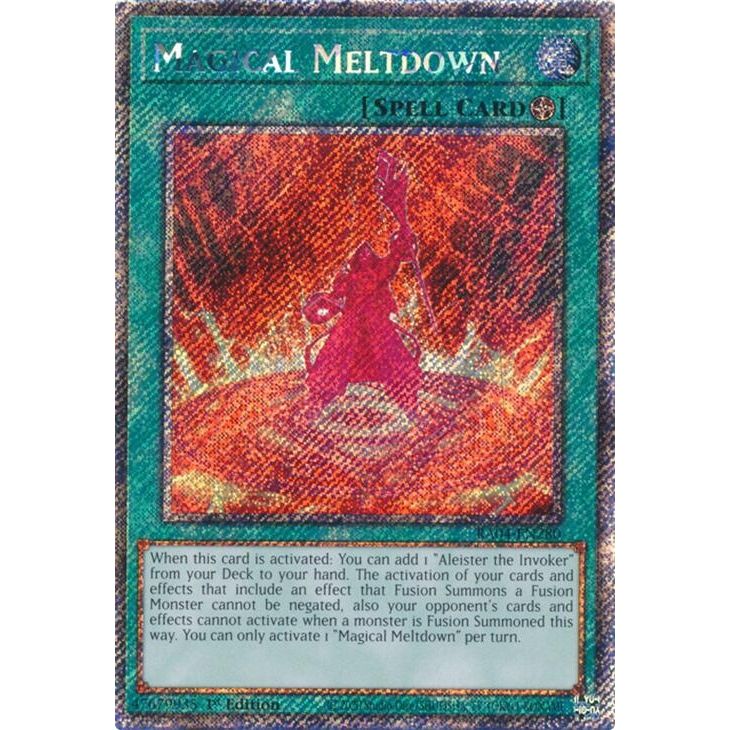 Image for Magical Meltdown (Platinum Secret Rare) (RA04-EN280) - YuGiOh