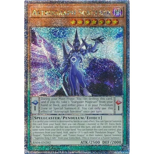 Image for Astrograph Sorcerer (Quarter Century Secret Rare) (RA04-EN282) - YuGiOh