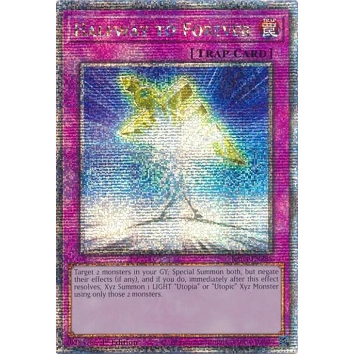 Image for Halfway to Forever (Quarter Century Secret Rare) (RA04-EN285) - YuGiOh