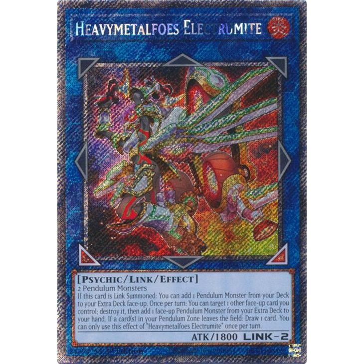 Image for Heavymetalfoes Electrumite (Platinum Secret Rare) (RA04-EN292) - YuGiOh