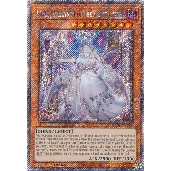 Image for Lovely Labrynth of the Silver Castle (Platinum Secret Rare) (RA04-EN295) - YuGiOh